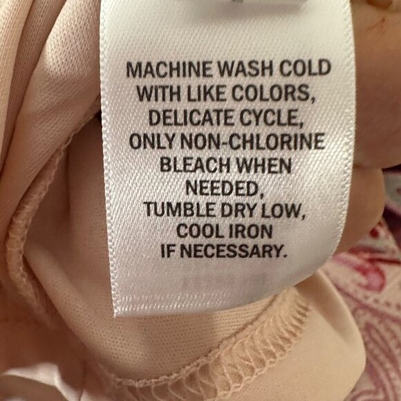 Ophelia Roe Floral Boho Dress Women's M Pink fairy grunge babydoll 70s flowy - Picture 7 of 16